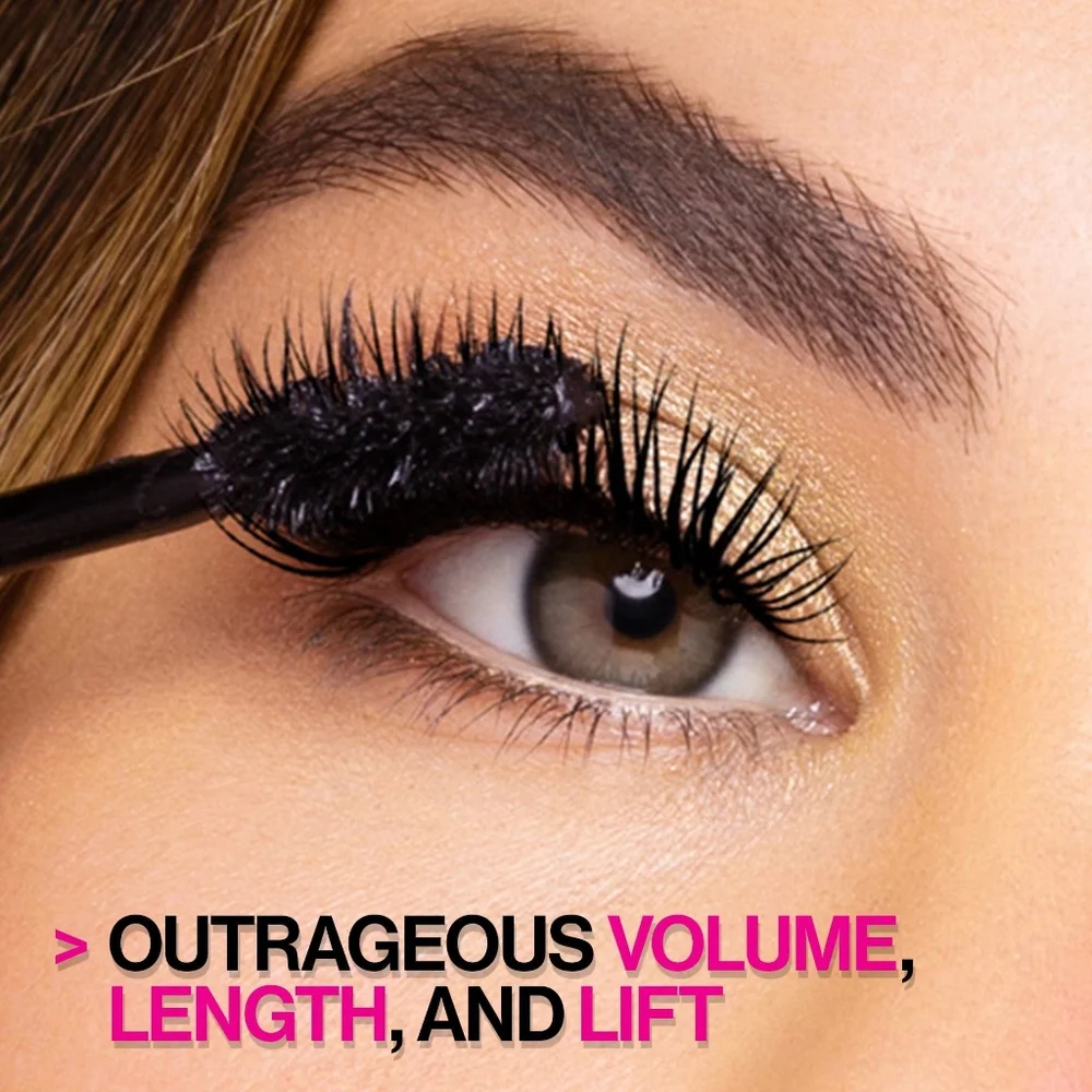 *3/15* NEW Wet n Wild Big Poppa Mascara Volumizing Lengthening Blackest Black